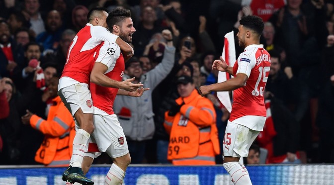 Gunners give an example of courage and stay alive in the group
